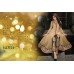 1004 Beige Princess Wedding Wear Anarkali Dress