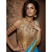 Golden and Blue OUTSTANDING KHAWAB WEDDING WEAR SAREE 