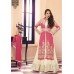 3708- PINK AND CREAM SHOWSTOPPER 3 MALAIKA ARORA KHAN WEDDING WEAR DRESS